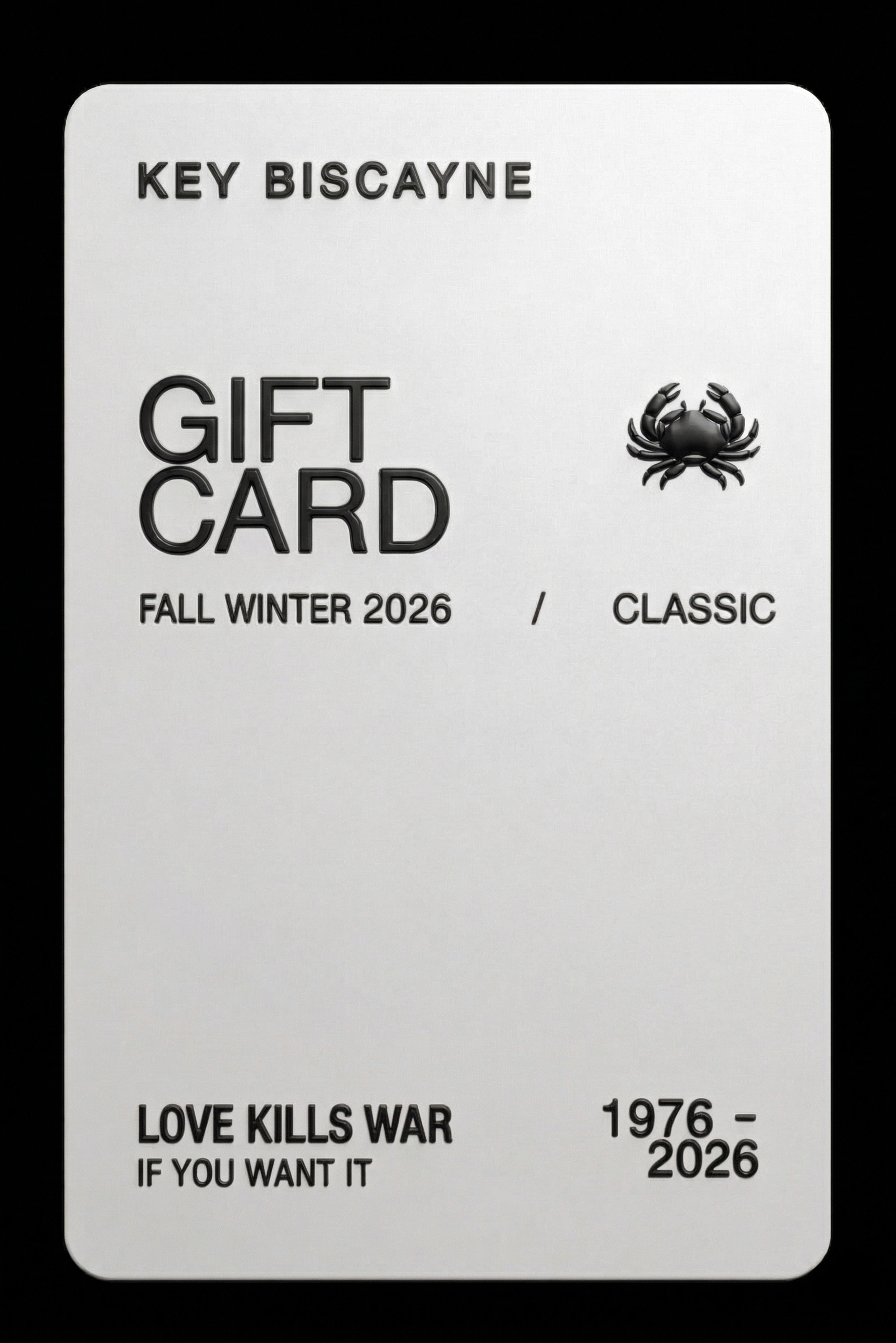 Key Biscayne Gold Gift Card - Key Biscayne
